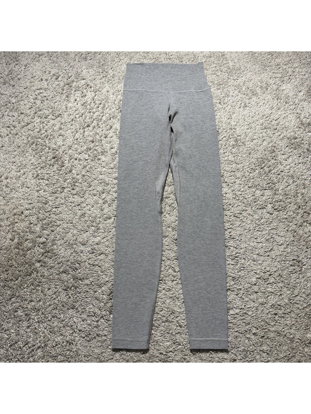 Lululemon Align High-Rise Pant 28” Heathered Core Grey Yoga Leggings Size 4 - Picture 3 of 10
